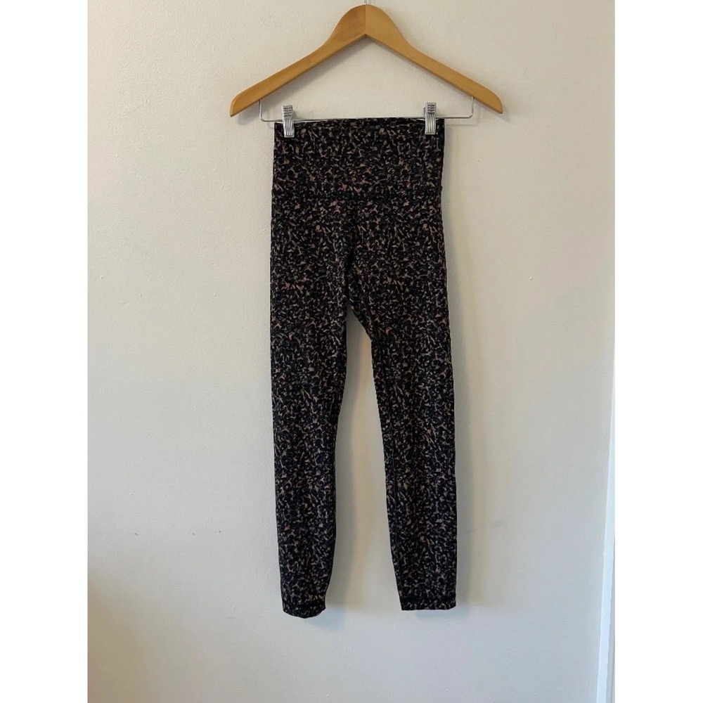 Lululemon Align High-Rise Hyper Floral Multi Leggings |‎ Size 4